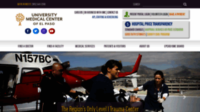 What Umcelpaso.org website looks like in 2024 