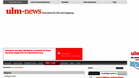 What Ulm-news.de website looked like in 2024 (2 years ago)