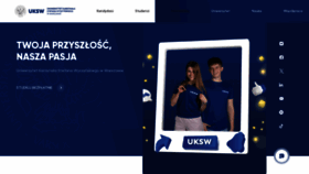 What Uksw.edu.pl website looks like in 2024 