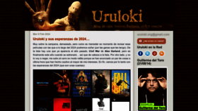 What Uruloki.org website looks like in 2024 