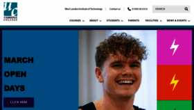What Uxbridgecollege.ac.uk website looks like in 2024 