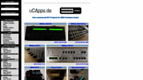 What Ucapps.de website looked like in 2024 (2 years ago)
