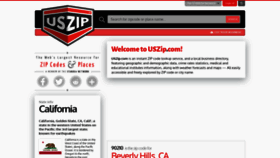 What Uszip.com website looks like in 2024 