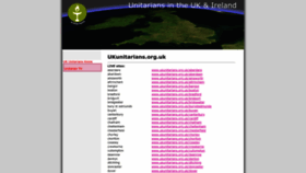 What Ukunitarians.org.uk website looks like in 2024 