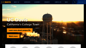 What Ucdavis.edu website looks like in 2024 