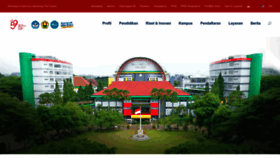 What Unej.ac.id website looks like in 2024 