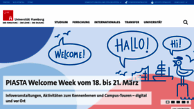 What Uni-hamburg.de website looks like in 2024 