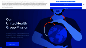 What Unitedhealthgroup.com website looks like in 2024 
