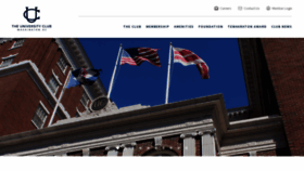 What Universityclubdc.com website looked like in 2024 (1 year ago)