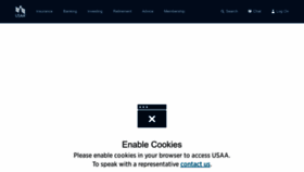 What Usaa.com website looks like in 2024 