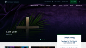 What Usccb.org website looks like in 2024 