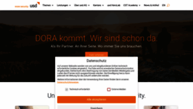 What Usd.de website looks like in 2024 