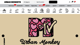 What Urbanmonkey.com website looks like in 2024 