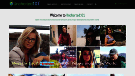 What Uncharted101.com website looks like in 2024 
