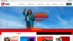What Unipar.br website looked like in 2024 (1 year ago)