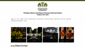What Untermyergardens.org website looked like in 2024 (1 year ago)