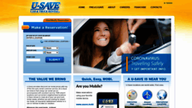 What Usave.com website looks like in 2024 