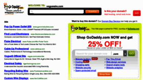 What Voguewire.com website looked like in 2011 (12 years ago)