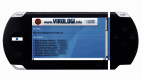 What Virologi.info website looked like in 2011 (13 years ago)
