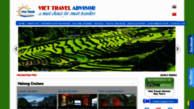 What Vietnamtourist.co website looked like in 2012 (12 years ago)