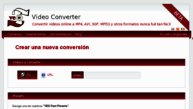 What Veovideoconverter.com website looked like in 2012 (12 years ago)