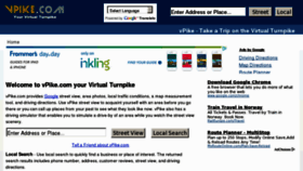 What Vpike.com website looked like in 2012 (11 years ago)