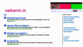 What Vatkarnic.in website looked like in 2012 (11 years ago)