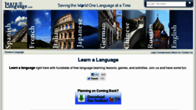 What Visuallinklanguages.com website looked like in 2012 (11 years ago)