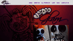 What Voodooglam.com website looked like in 2012 (11 years ago)