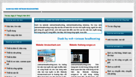 What Vietnamheadhunting.com website looked like in 2012 (11 years ago)