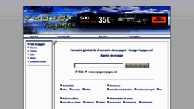 What Voyage-voyages.net website looked like in 2012 (11 years ago)