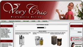 What Verychic.it website looked like in 2011 (13 years ago)