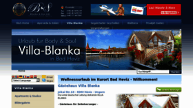 What Villa-blanka.de website looked like in 2012 (11 years ago)