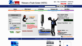 What Vietoffer.com website looked like in 2012 (11 years ago)