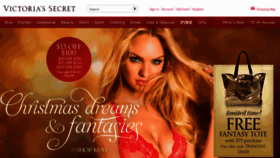 What Victoriasecret.com website looked like in 2012 (11 years ago)