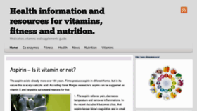 What Vitaminsabc.org website looked like in 2012 (11 years ago)