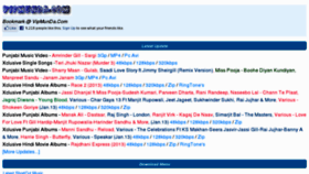 What Vipmunda.com website looked like in 2013 (11 years ago)