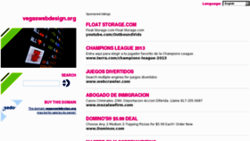 What Vegaswebdesign.org website looked like in 2013 (11 years ago)