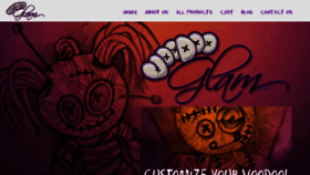 What Voodooglam.com website looked like in 2013 (11 years ago)