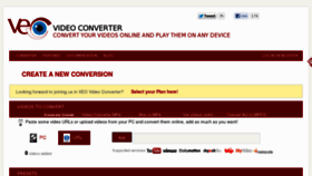 What Veovideoconverter.com website looked like in 2013 (11 years ago)