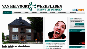 What Vanhelvoortnieuws.nl website looked like in 2013 (11 years ago)