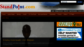 What Vistandpoint.com website looked like in 2013 (11 years ago)