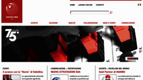 What Valtellina.com website looked like in 2013 (11 years ago)