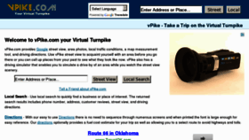 What Vpike.com website looked like in 2013 (11 years ago)