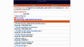 What Vinaga.net website looked like in 2013 (11 years ago)