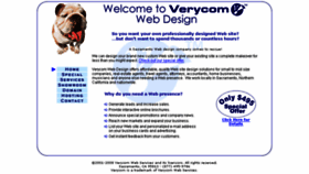 What Verycom.com website looked like in 2013 (10 years ago)
