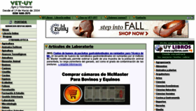 What Vet-uy.com website looked like in 2013 (10 years ago)