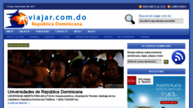 What Viajar.com.do website looked like in 2013 (10 years ago)