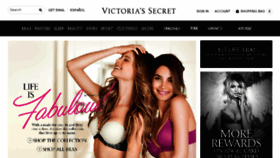 What Victoriasecret.com website looked like in 2013 (10 years ago)