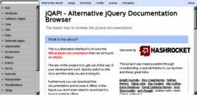 What Visualjquery.com website looked like in 2013 (10 years ago)